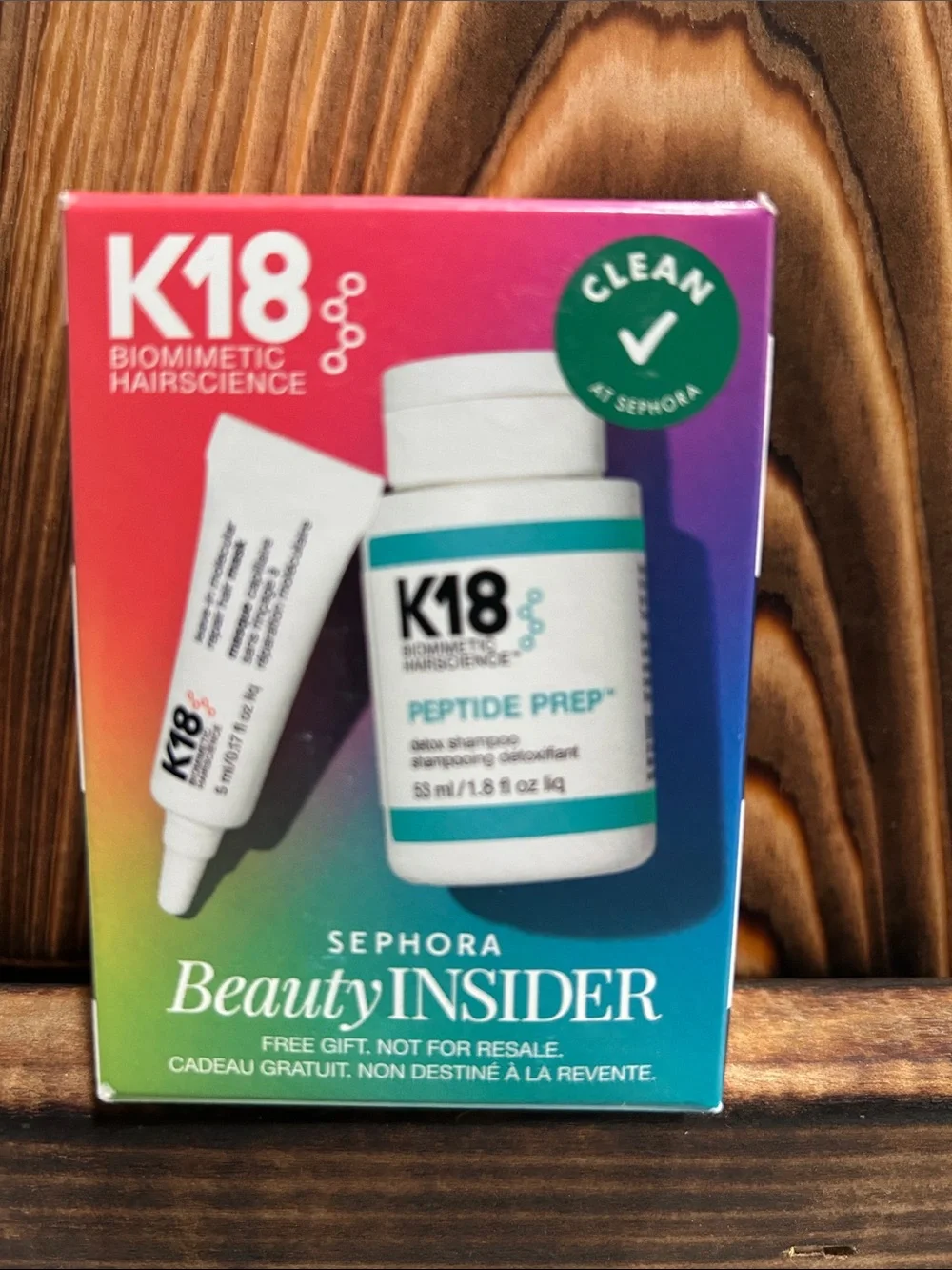 K18 Peptide Prep Hair Treatment Kit — White